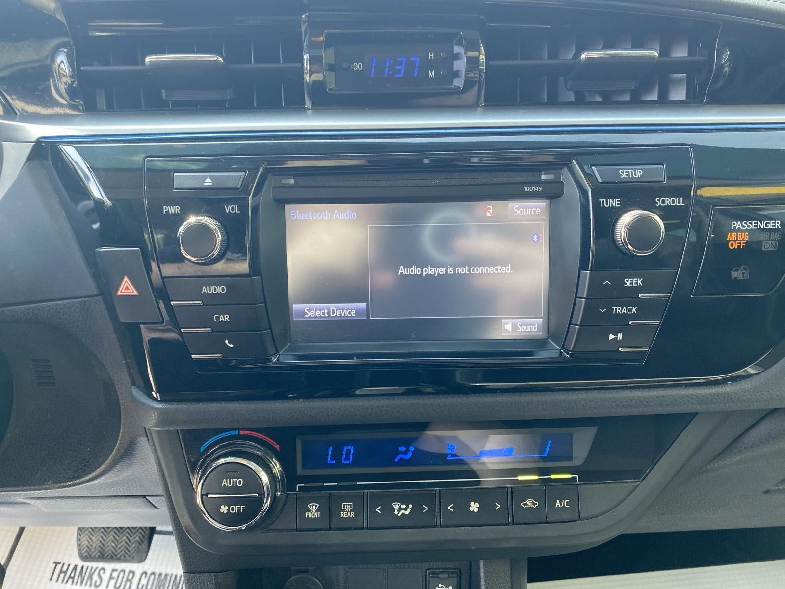 2014 Toyota Corolla S Plus